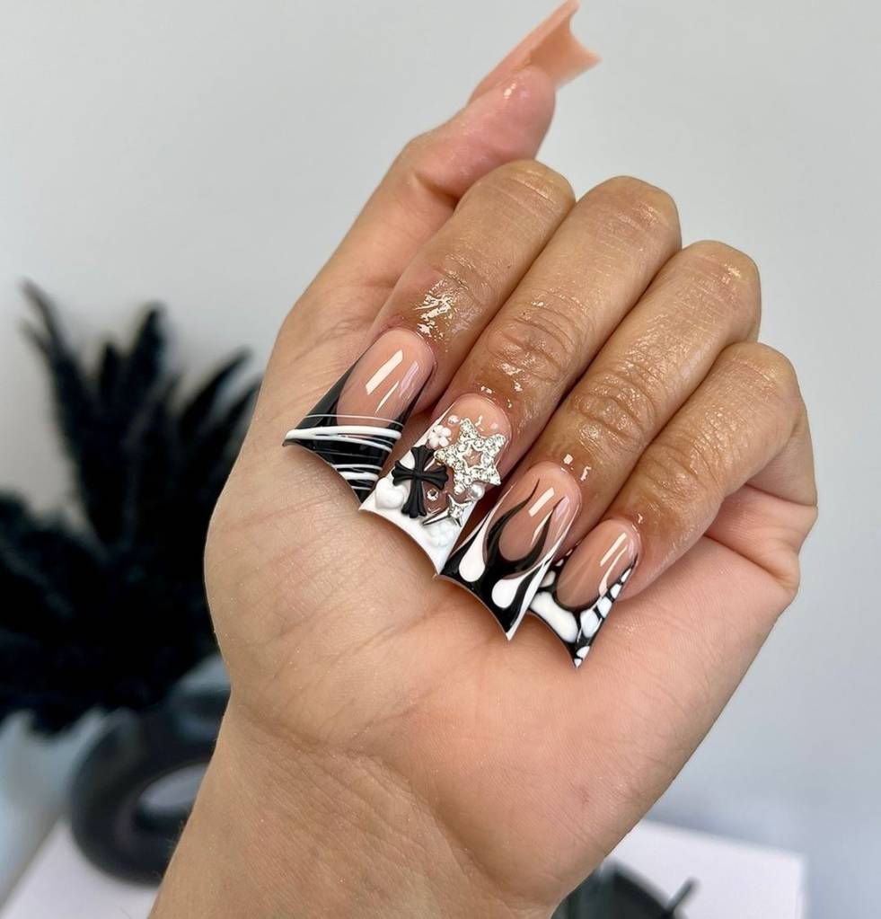 unhas-pato-duck-nail-tendência Duck Nails: o que são e como usar a tendência inusitada para as unhas?
