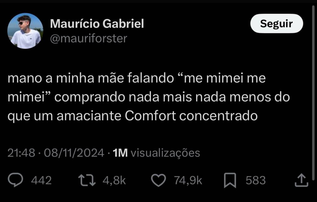 me-mimei-amaciante Manter as roupas perfumadas é uma forma de agrado pessoal