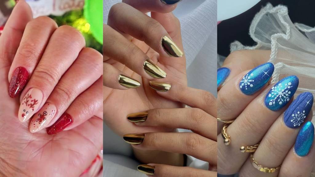 5 inspirações de nail arts festivas para arrasar no Natal e Ano-Novo