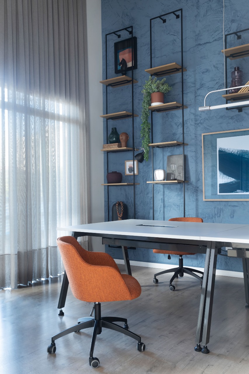 Decora&ccedil;&atilde;o com parede texturizada