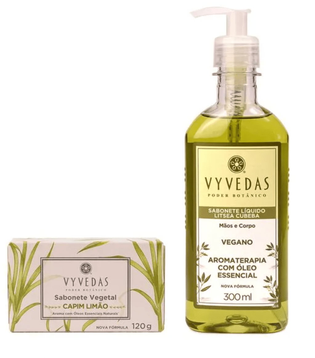 Vyvedas – Kit Litsea Cubeba e Capim Limão