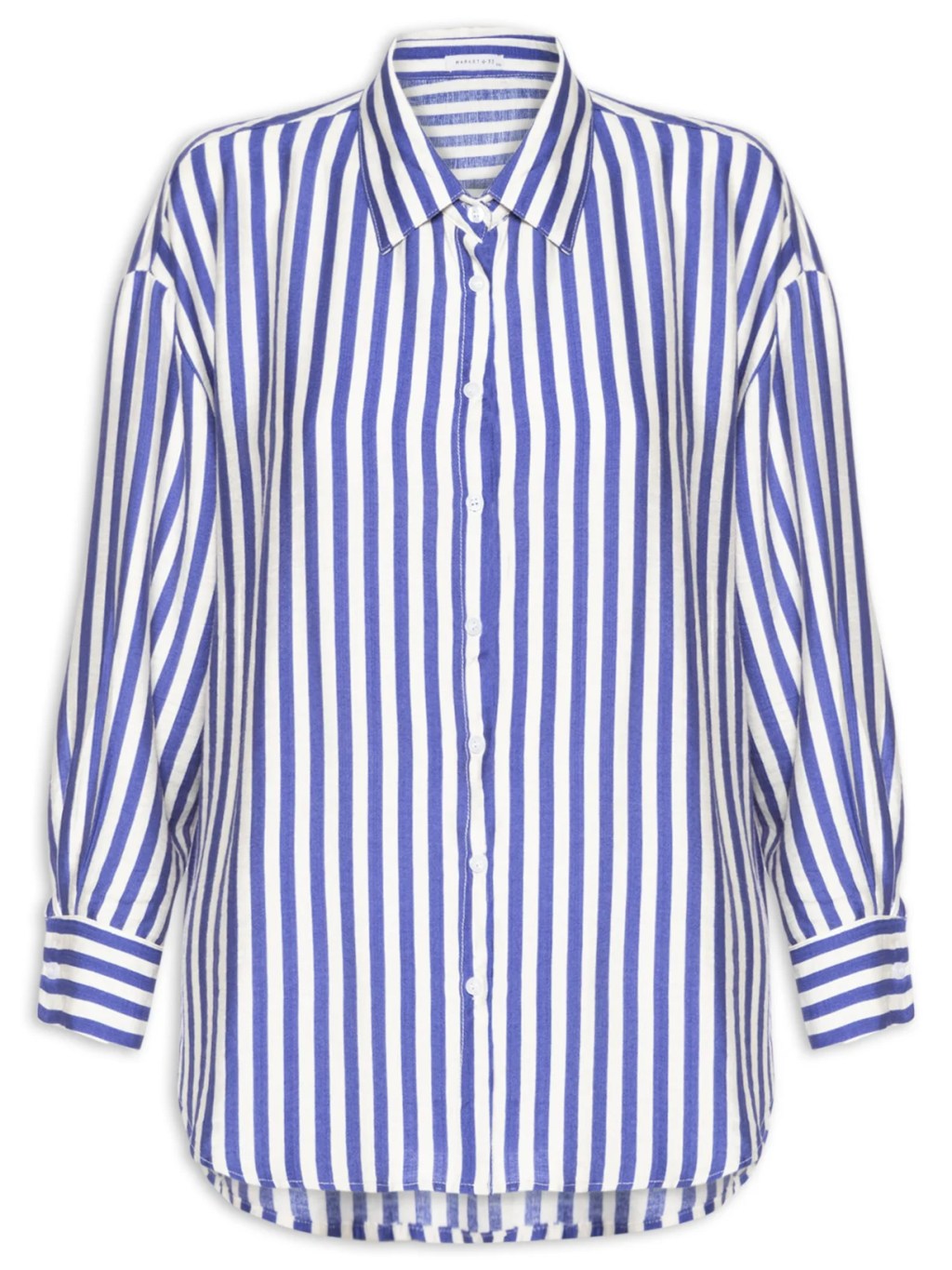 Camisa listrada azul