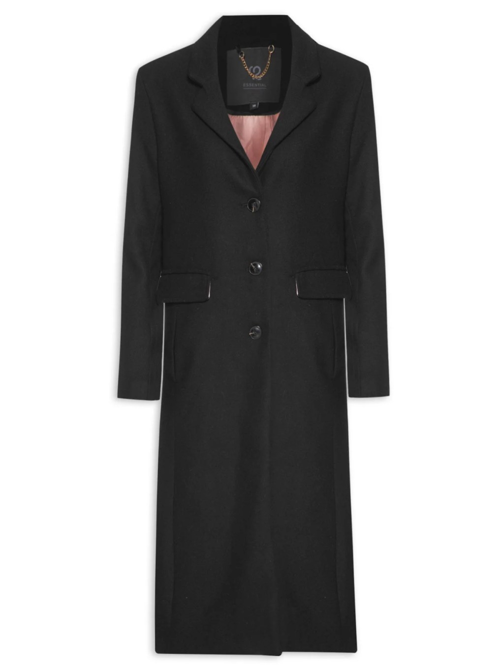 Trench coat preto