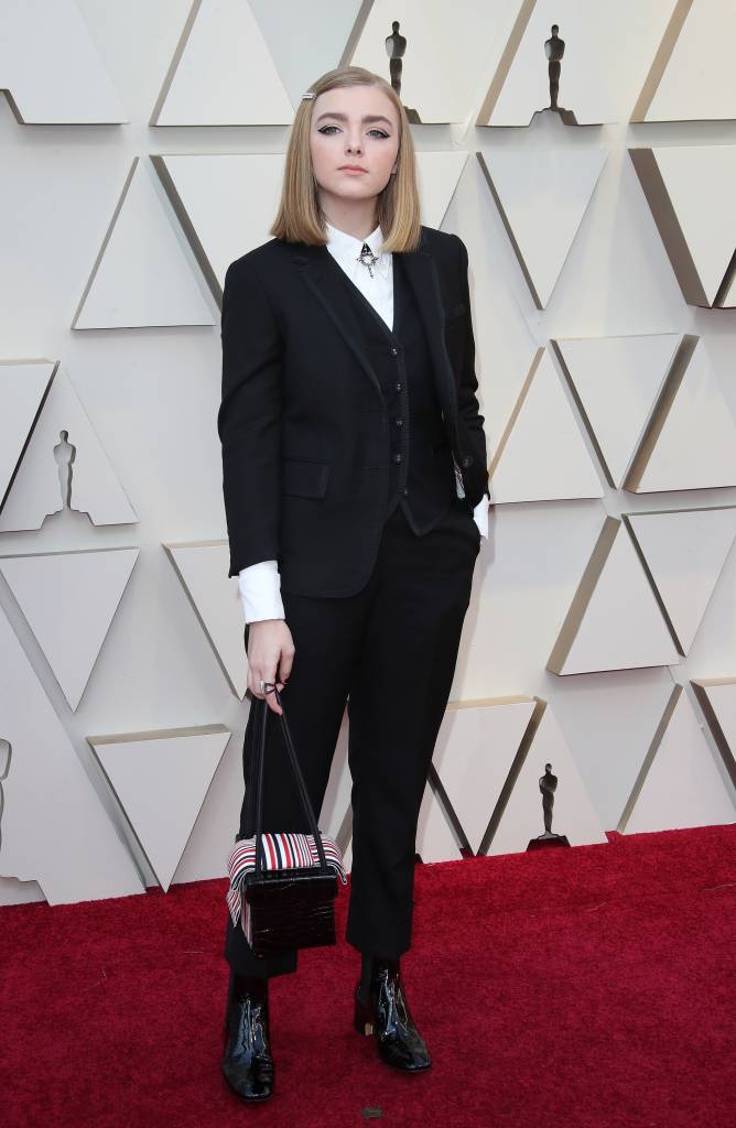 Elsie Fisher também apresentou uma categoria no Oscar 2019 usando um terno
