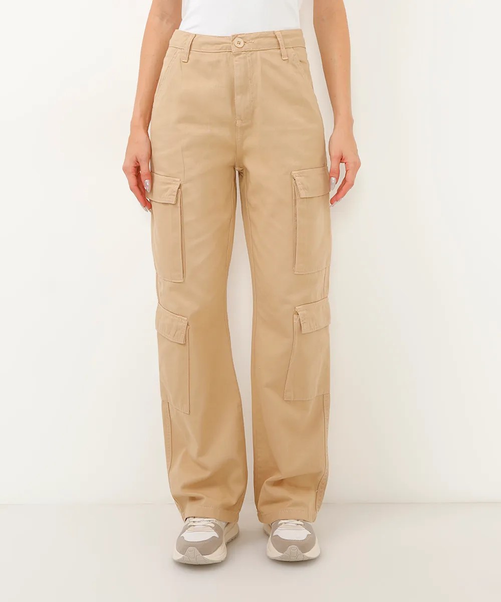 Calça cargo marrom