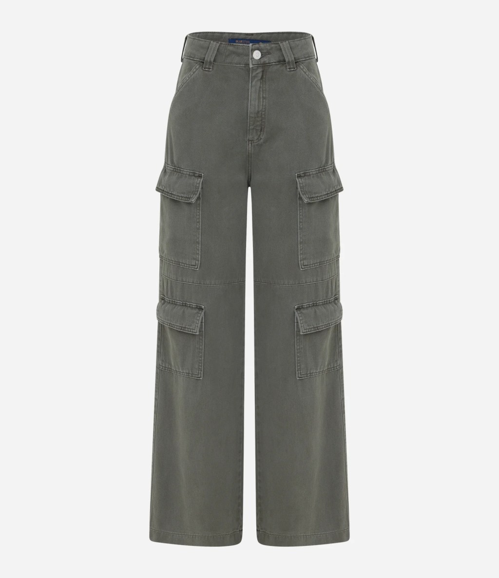Calça cargo verde