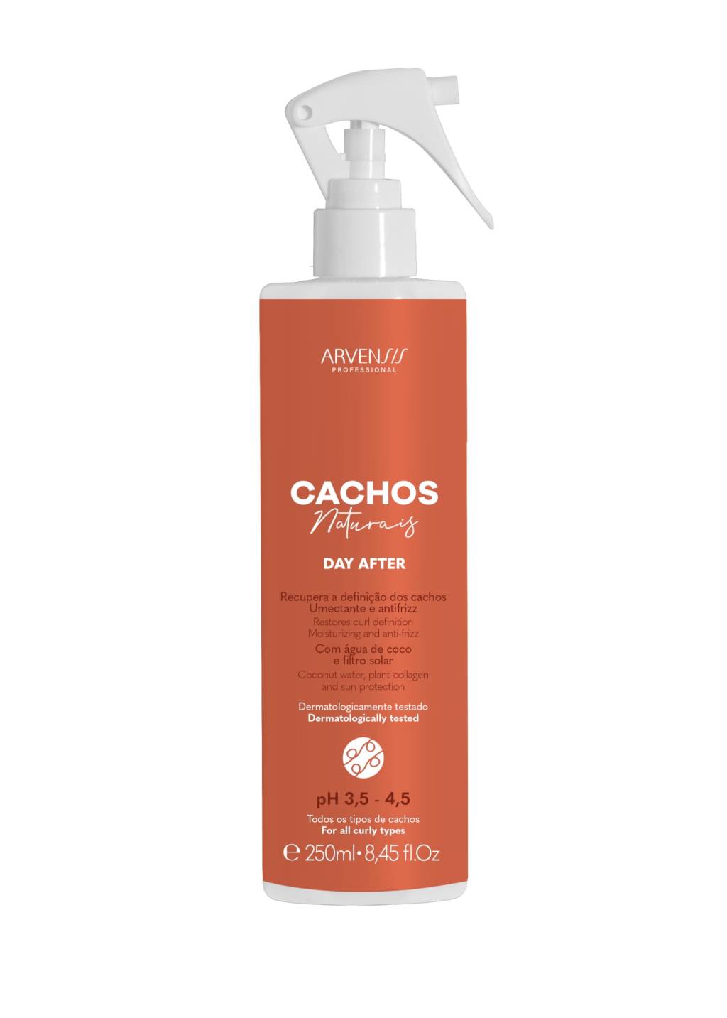 Spray Day After, linha Cachos Naturais da Arvensis.