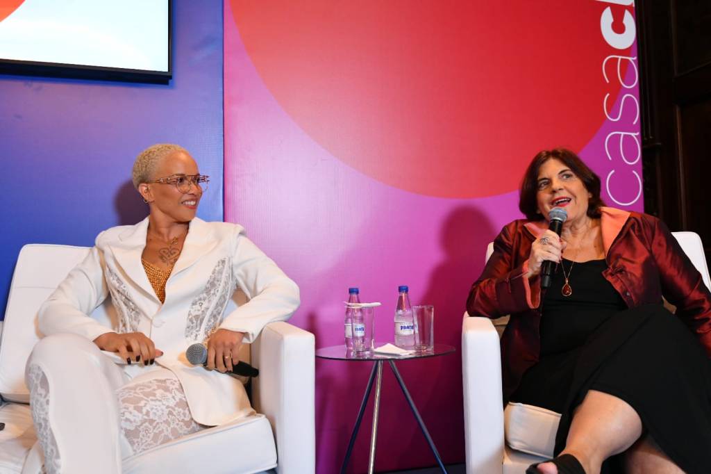 grazi-mendes-rosa-alegria-casa-cla-2025 Grazi Mendes e Rosa Alegria na Casa Clã 2025