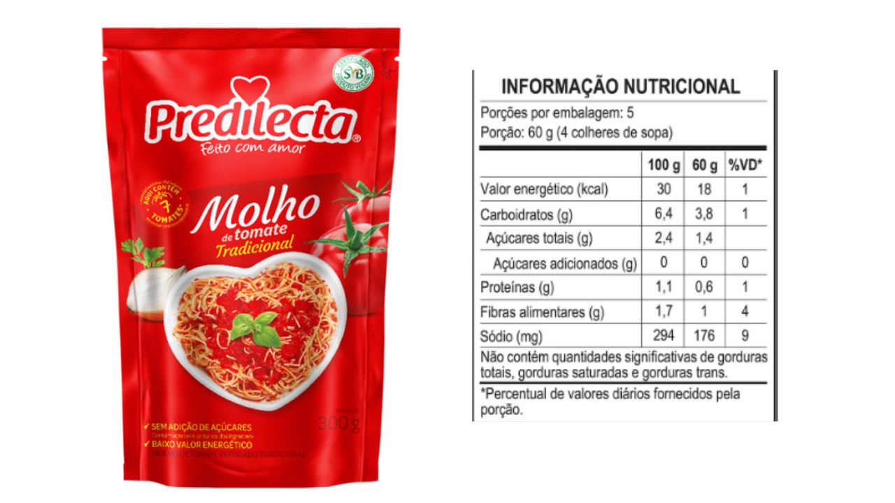 Qual o melhor molho de tomate do mercado