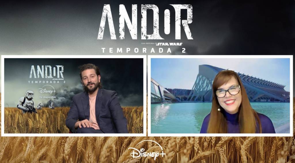 Screenshot Ana Claudia Paixão entevistou o ator Diego Luna