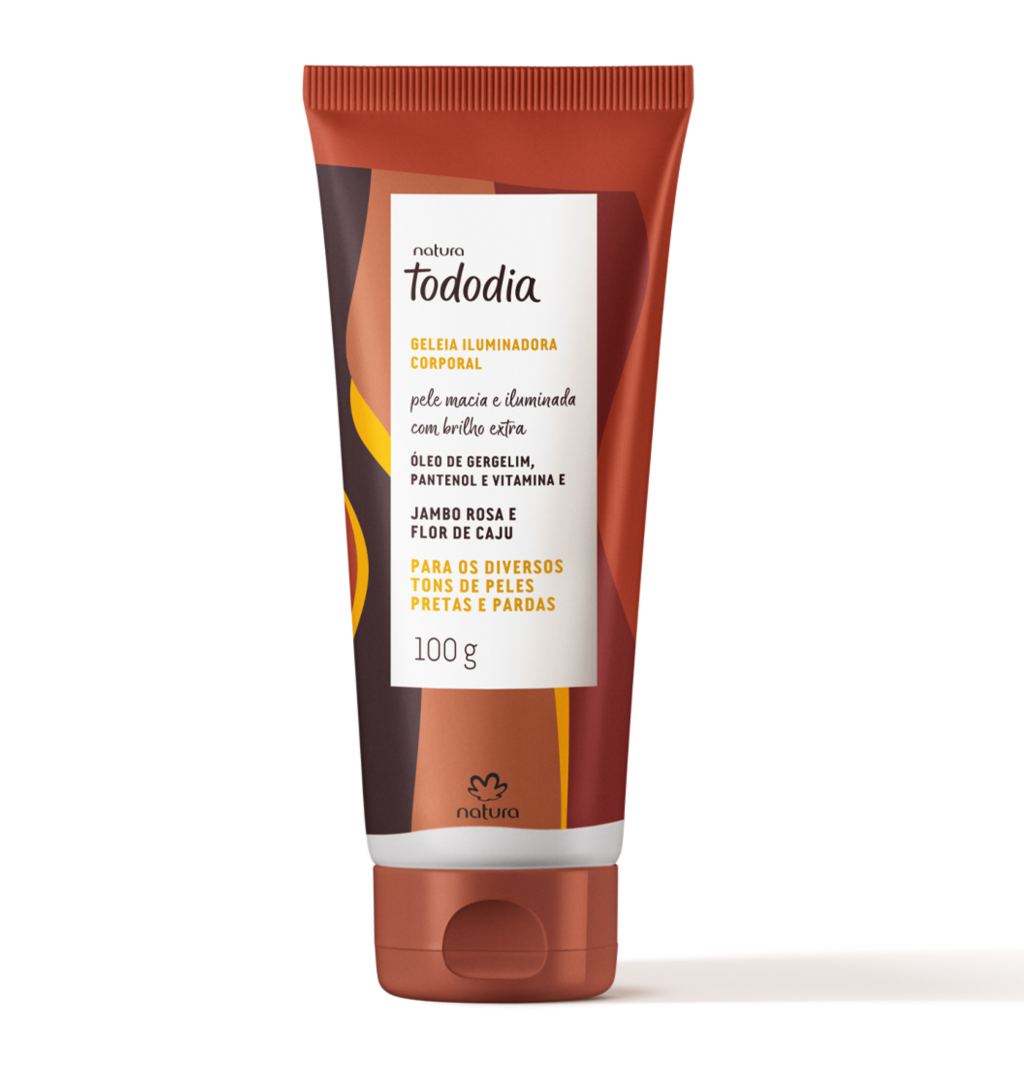 Geleia desodorante iluminadora, de Natura