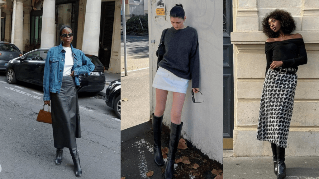 As botas também são ótima aliadas para o outono