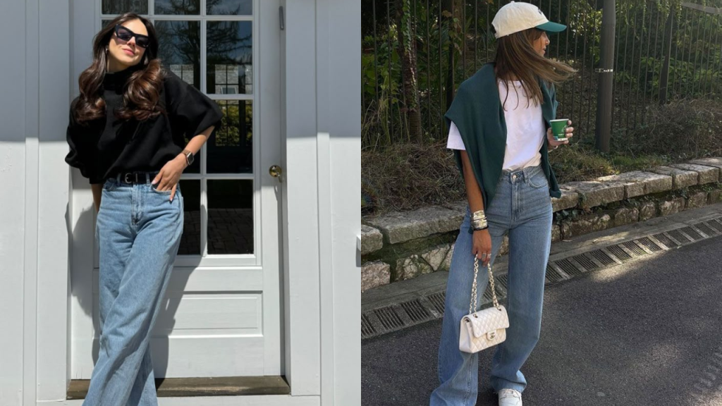 Uma calça jeans com blusa leve vai super bem com a mudança de temperatura