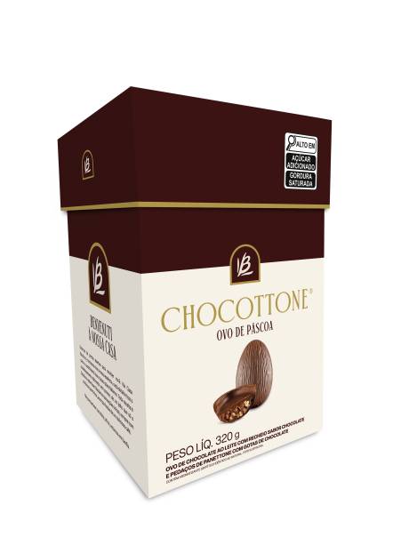 Ovo de Páscoa Chocottone Casa Bauducco 320g - R$ 129,90