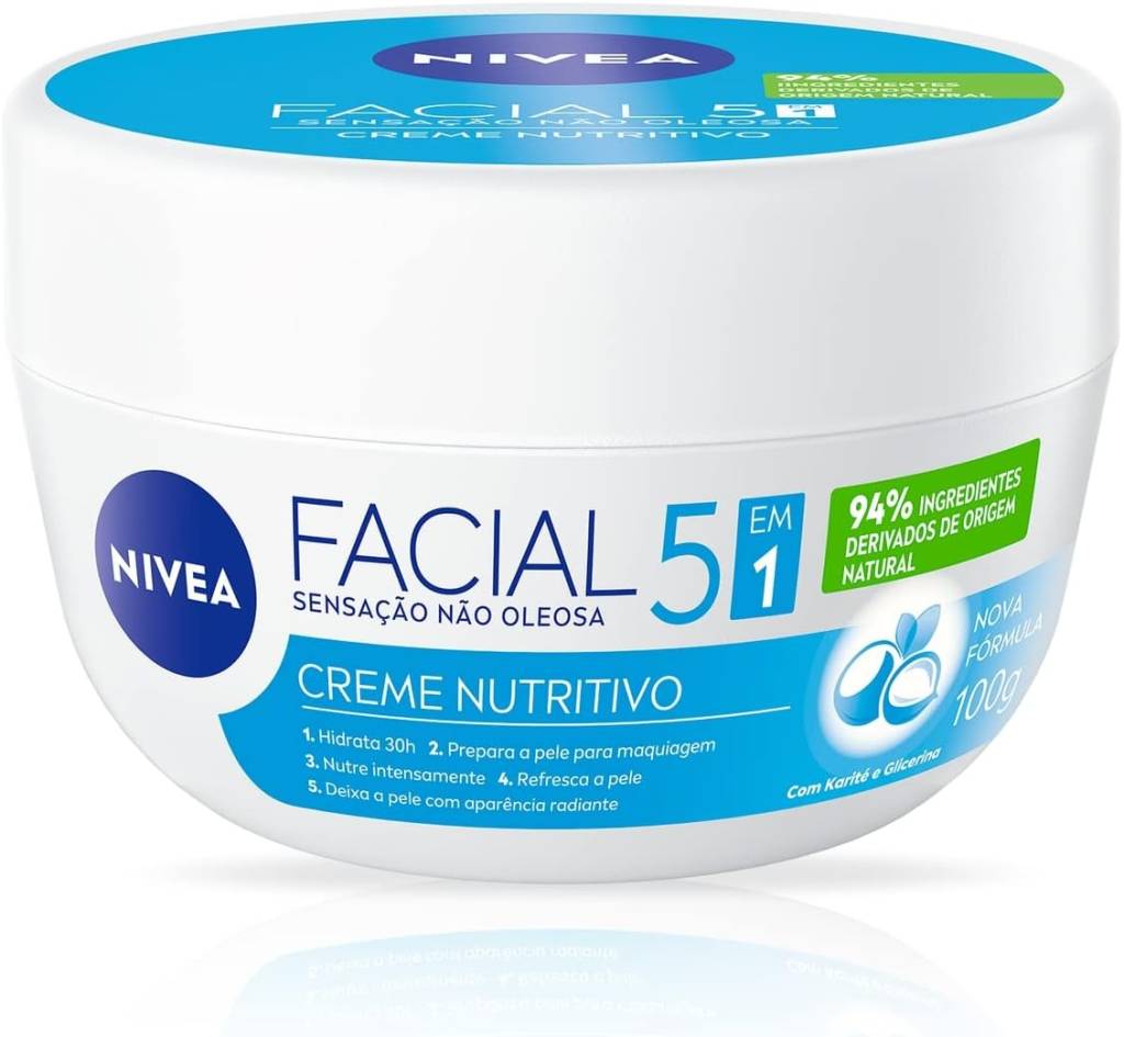 Hidratante facial da Nivea barato