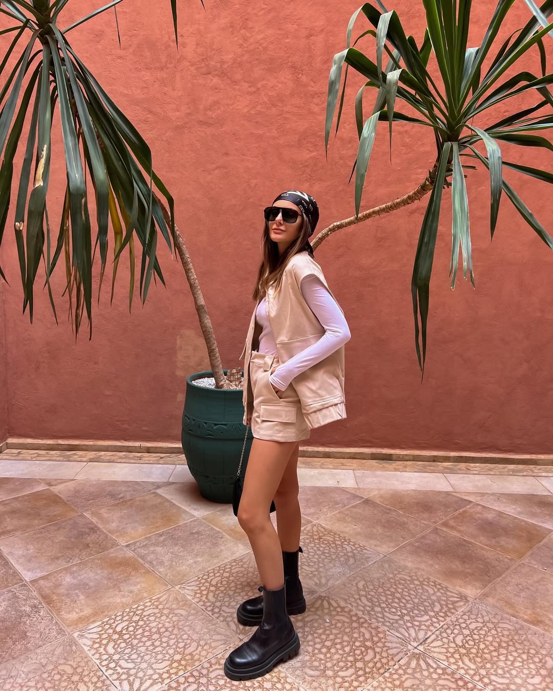 Visual com coturno &eacute; &oacute;timo para o dia a dia