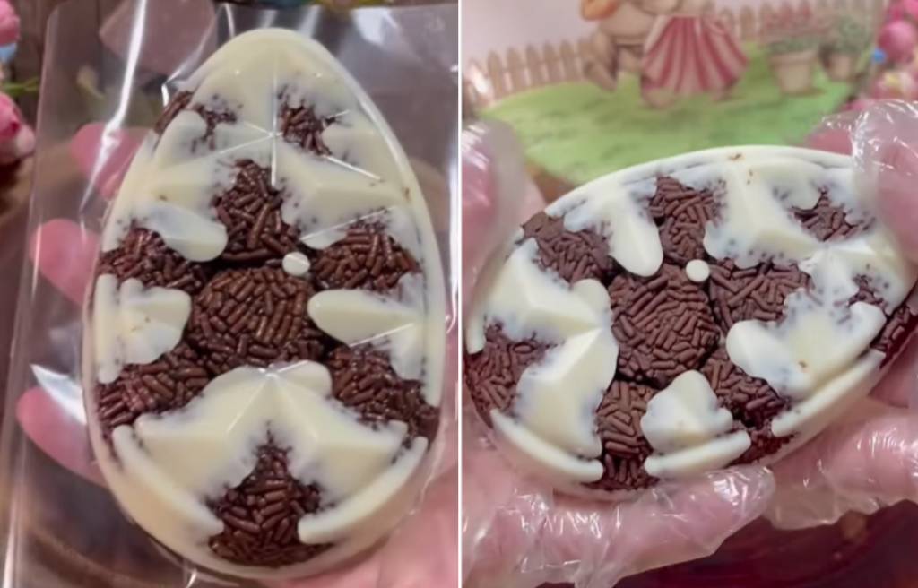 Ovo de Páscoa caseiro com apenas 2 ingredientes; veja como!