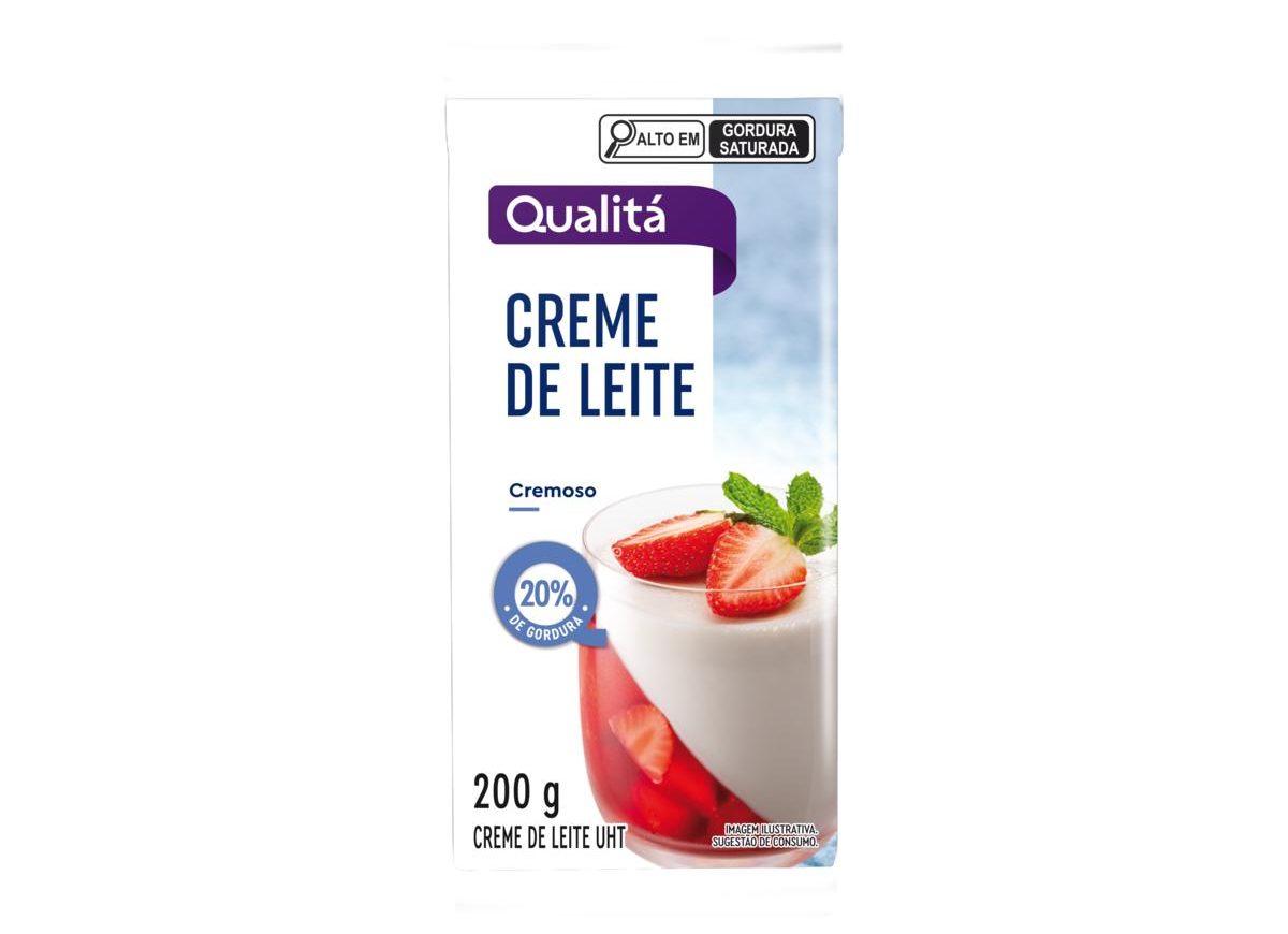 Qual o creme de leite mais saud&aacute;vel do mercado
