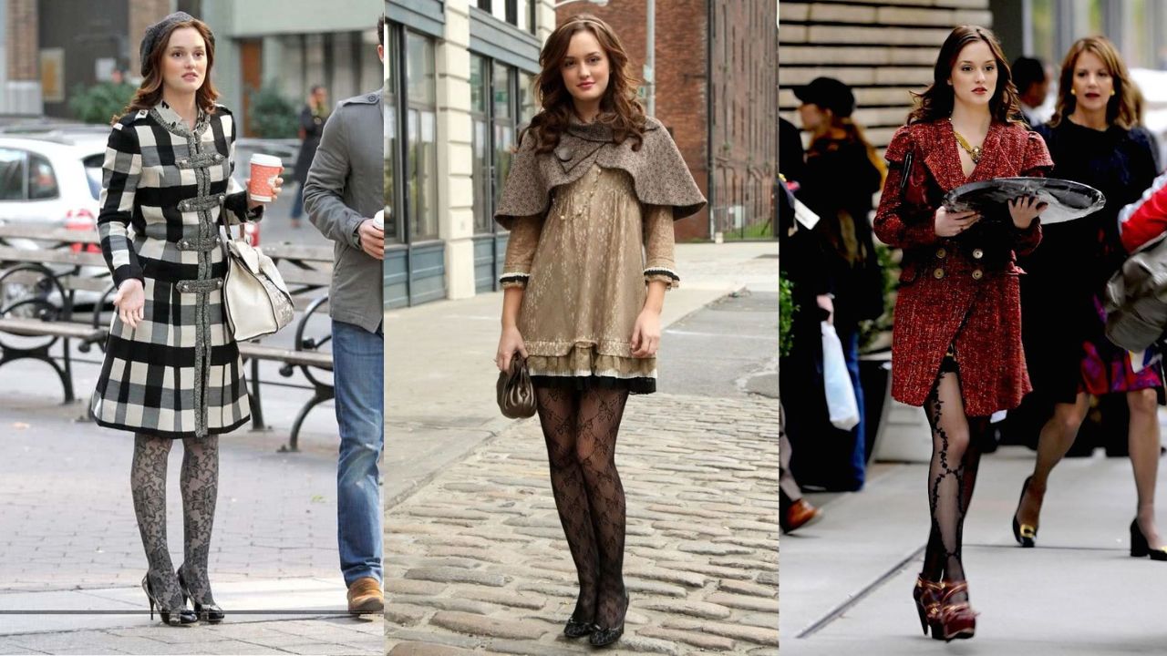 &Eacute; possem looks estilosos com meia-cal&ccedil;a preta.