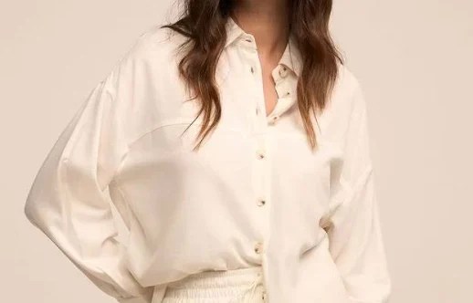 Camisa branca oversized