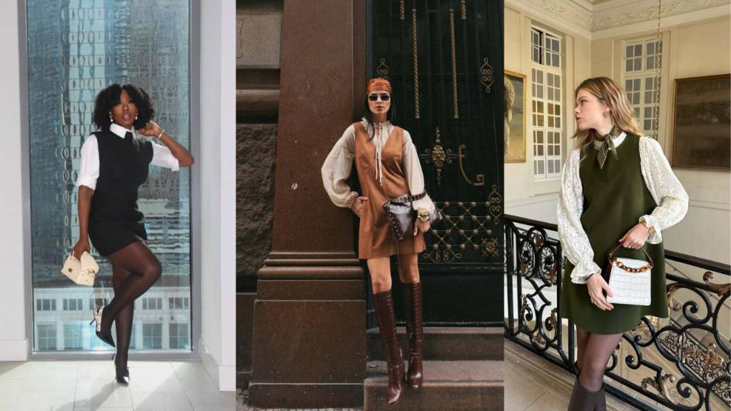 Vestido como sobreposição: 8 ideias elegantes com a combinação