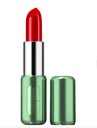 Pop Longwear Lipstick, de Clinique, no tom Cherry Pop