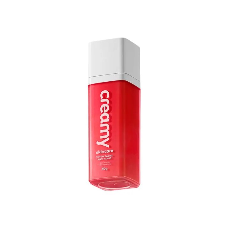 Embalagem de creme anti-idade da creamy
