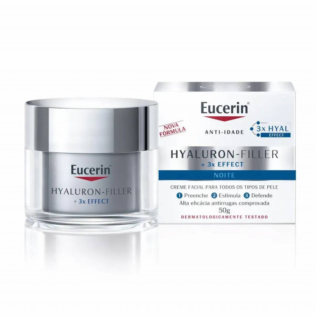 Embalagem de creme anti-idade da Eucerin