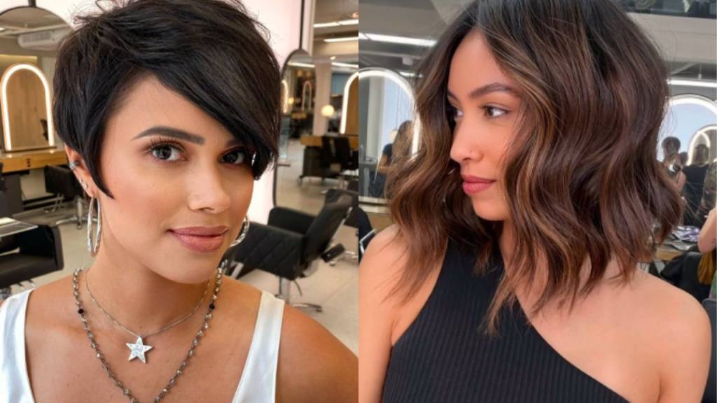 4 cortes de cabelo que ajudam a afinar o rosto redondo