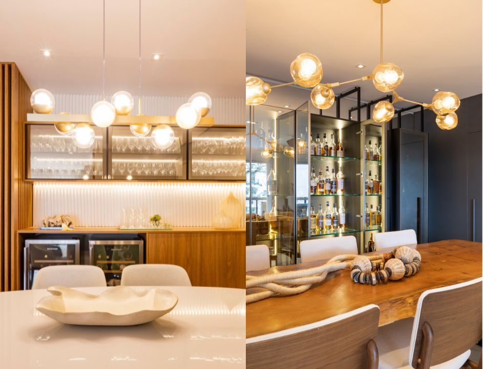 Lumin&aacute;rias com formatos esf&eacute;ricos trazem criatividade