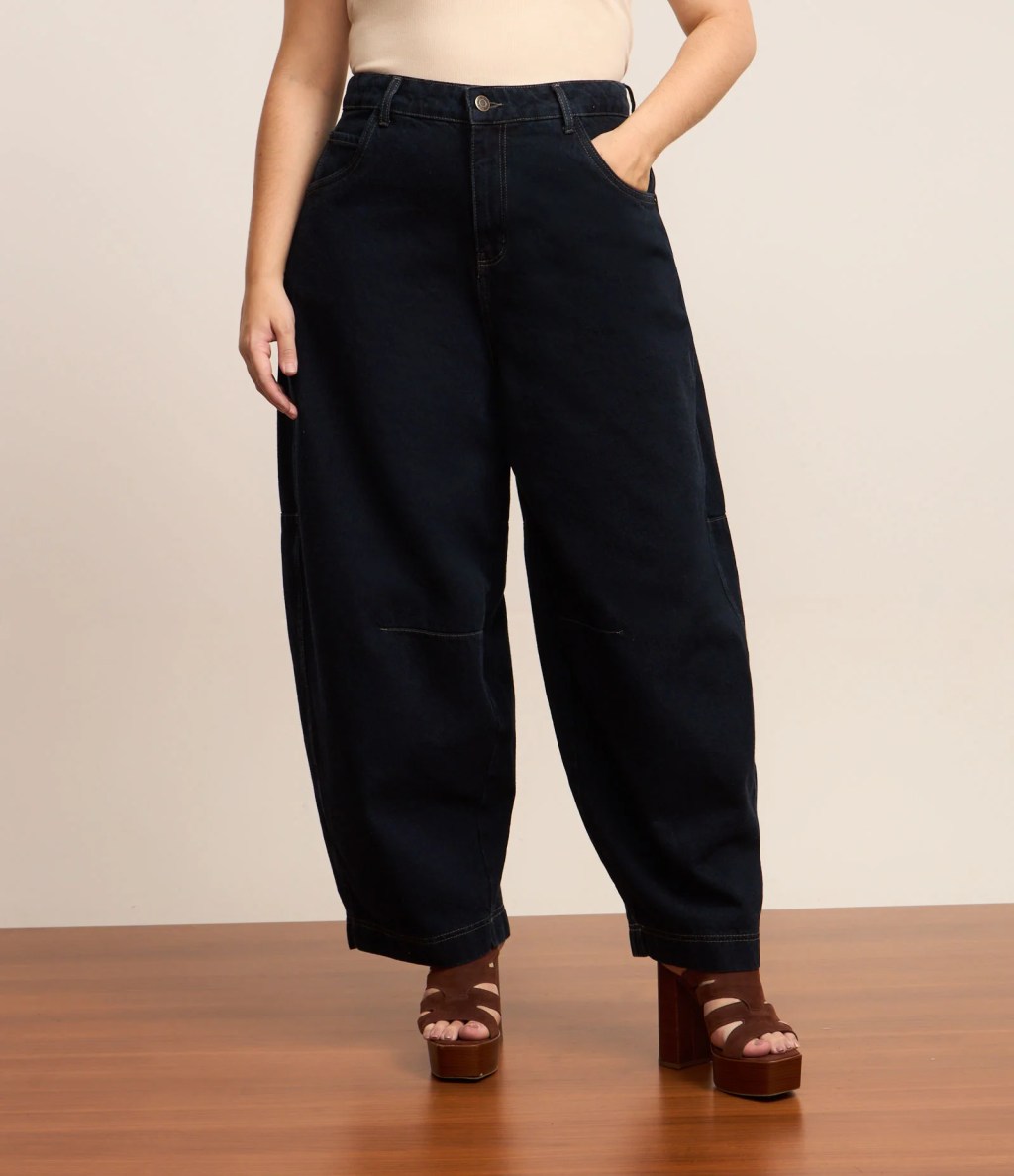 Calça jeans preta