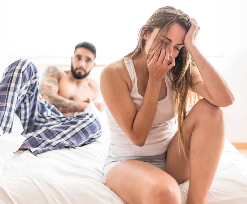 Falta de libido acaba afetando a autoestima da mulher, gerando um sentimento negativo sobre si