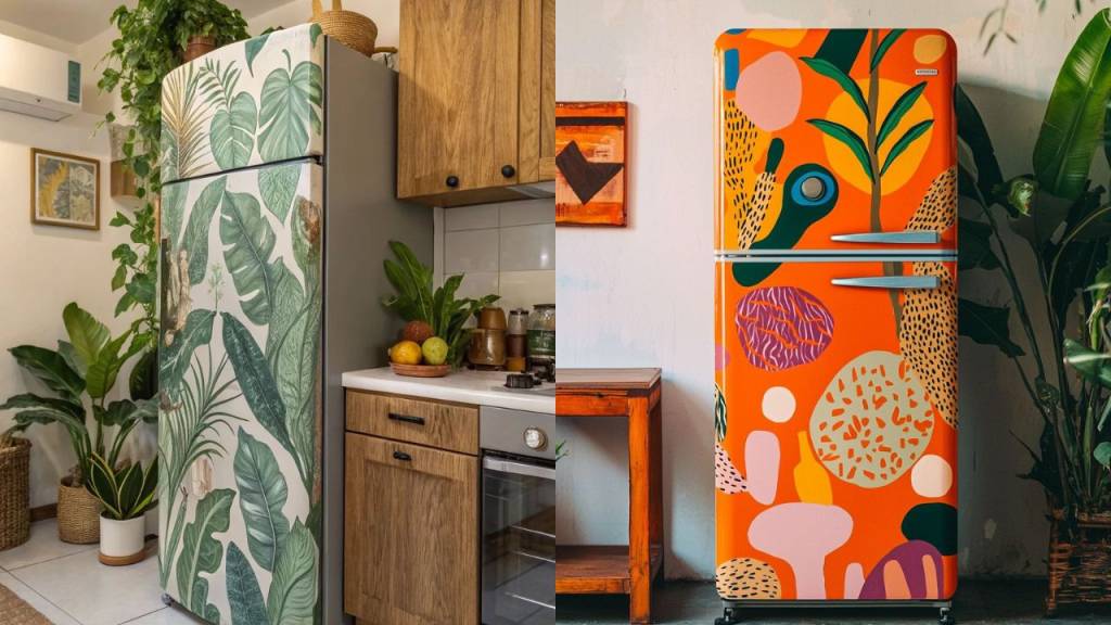 geladeira-decoracao-ilustracoes-artes ilustrações trazem design e personalidade