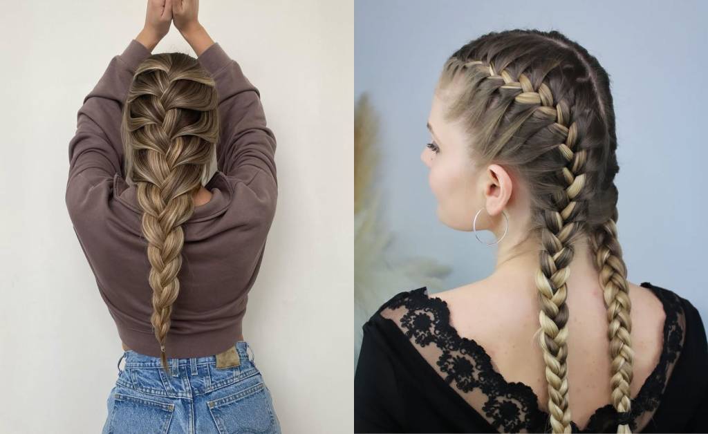 5 tranças embutidas para transmitir delicadeza e elegância através dos cabelos