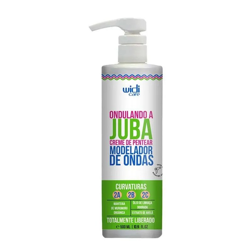 Imagem de creme finalizador levinho para cabelos ondulados, de Widi Care.