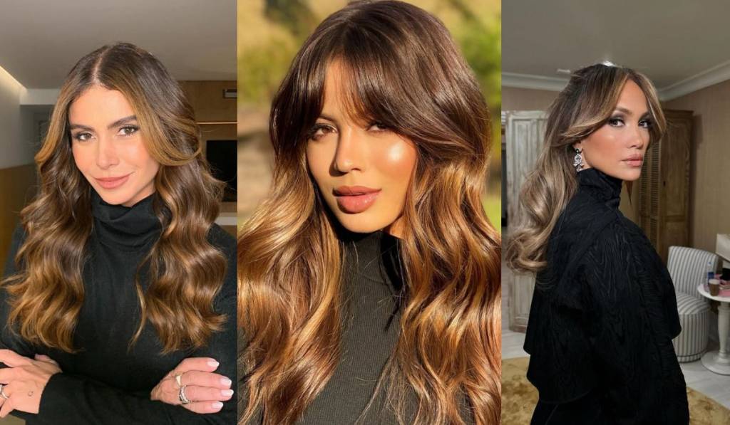 6 inspirações de morena iluminada perfeitas para cabelos ondulados