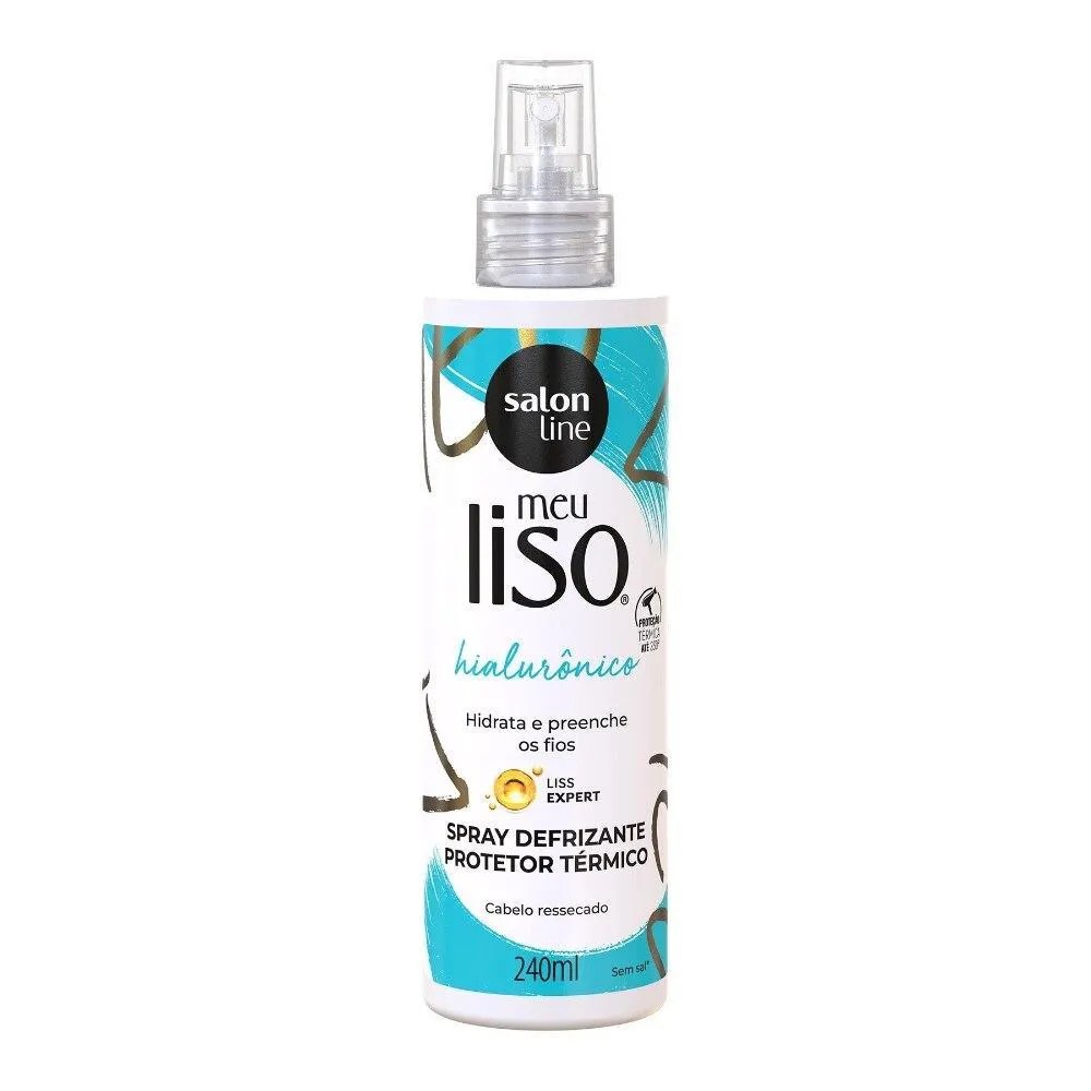 Imagem de produto em spray baratinho pra frizz da Salon Line.