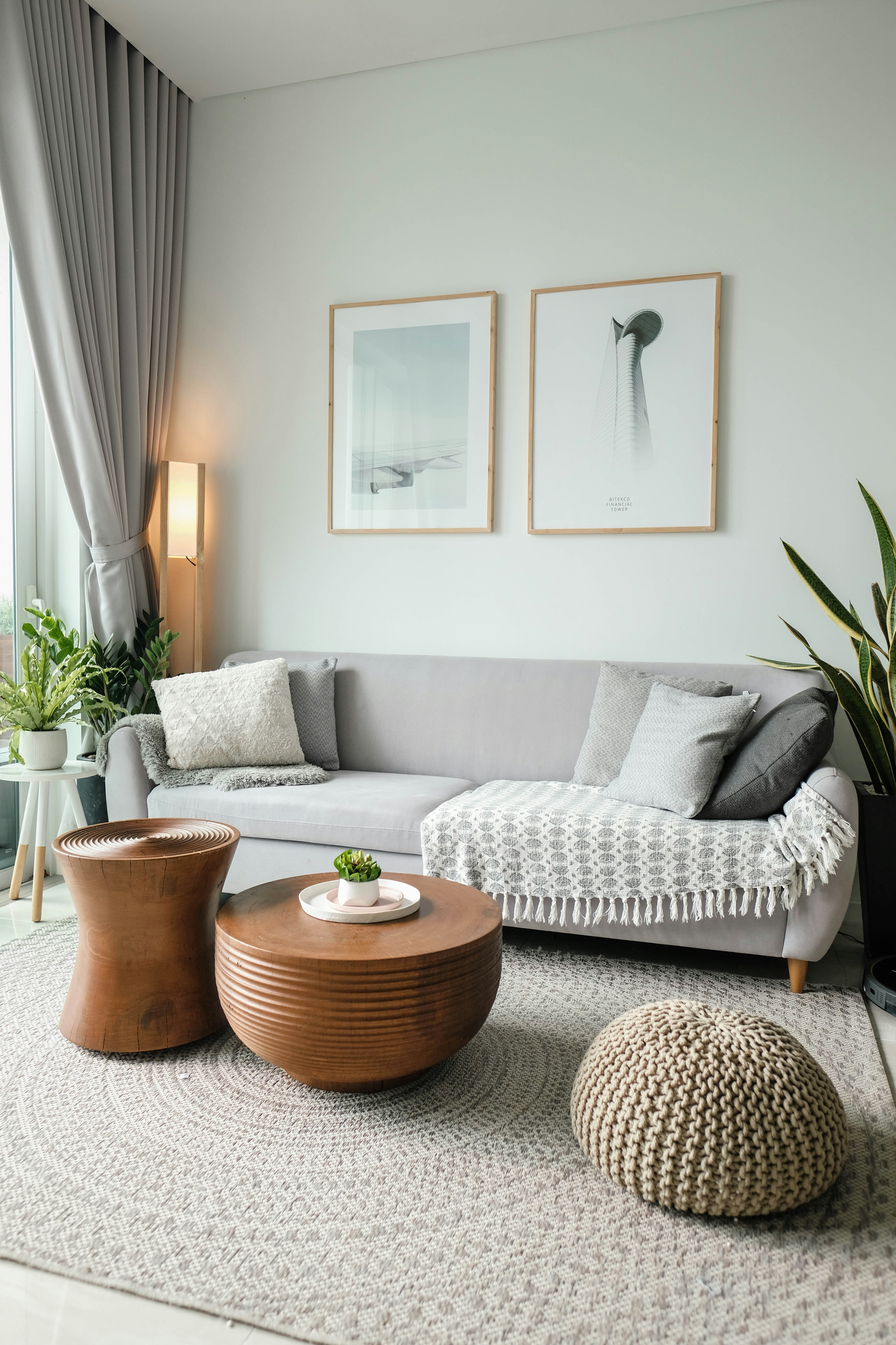 Sala moderna e elegante