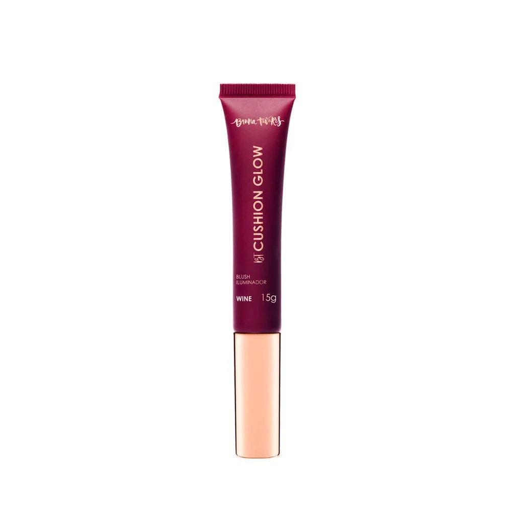 Blush l&iacute;quido BT Cushion Glow Wine &eacute; aposta glow para o Carnaval