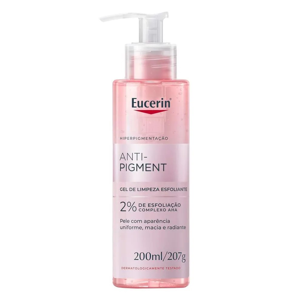 Embalagem do esfoliante facial da Eucerin
