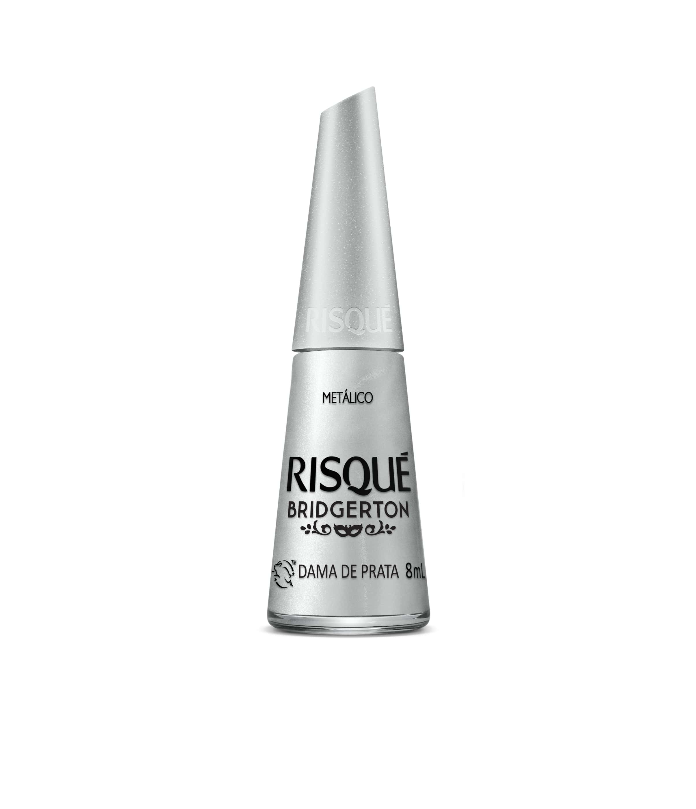 Esmalte prata cintilante