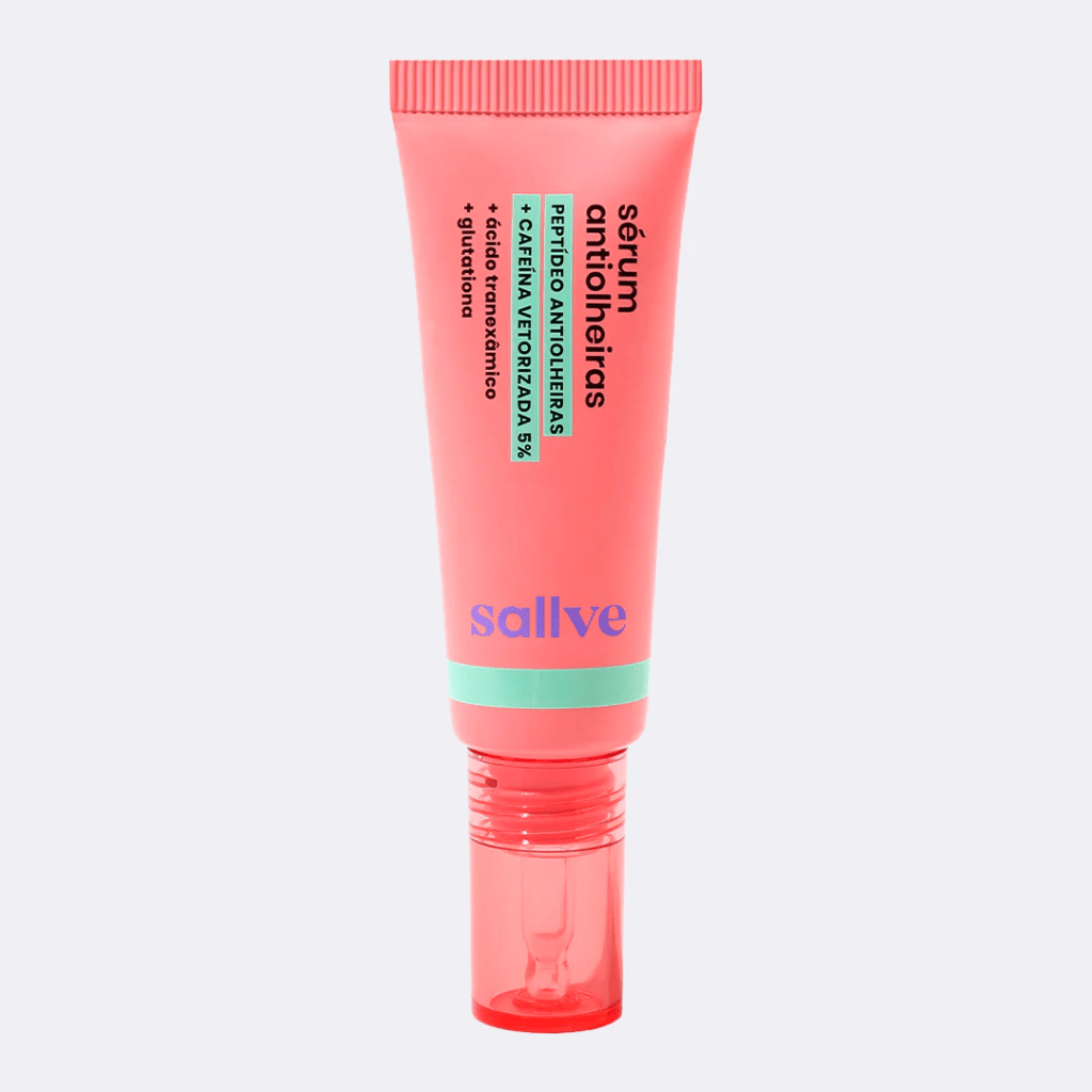 S&eacute;rum em gel para olheiras e bolsas com textura leve e r&aacute;pida absor&ccedil;&atilde;o